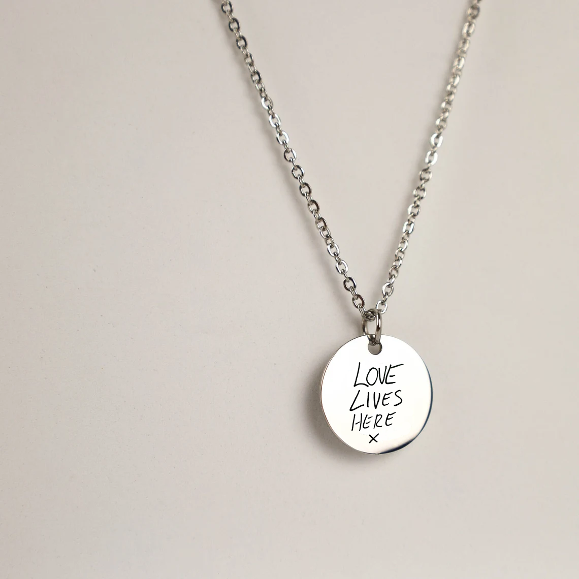 Love Lives Here Necklace