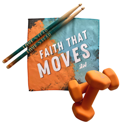 Faith That Moves Microfiber Towel