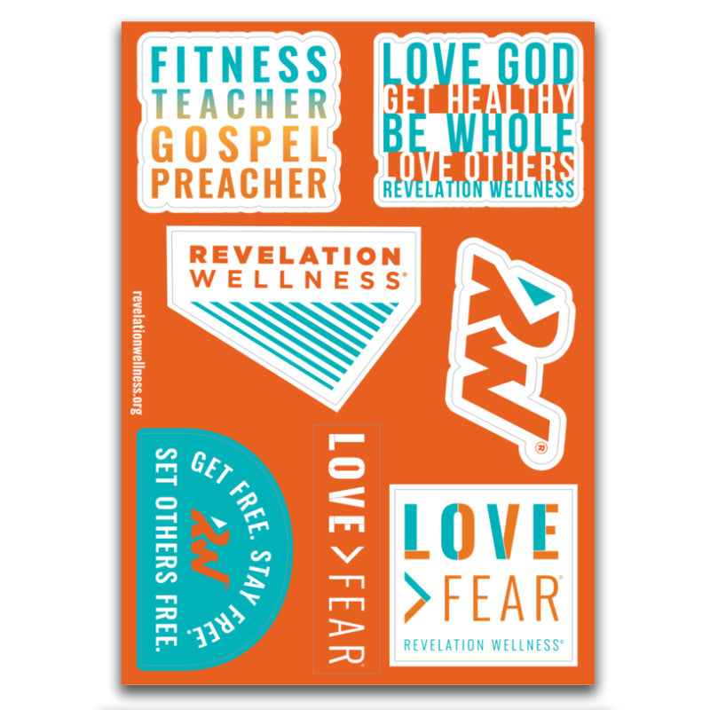 Rev Sayings Sticker Sheet