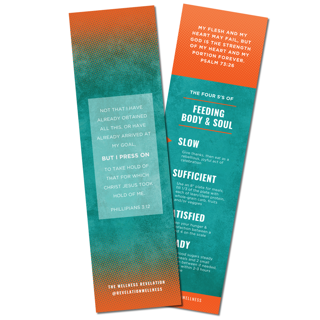 The Wellness Revelation Bookmarks