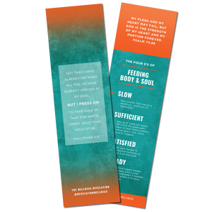 The Wellness Revelation Bookmarks