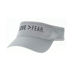 Love > Fear Cool Fit Visor