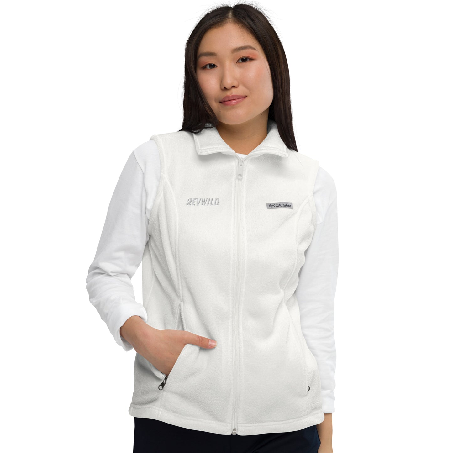 RevWild Ladies Columbia Fleece Vest