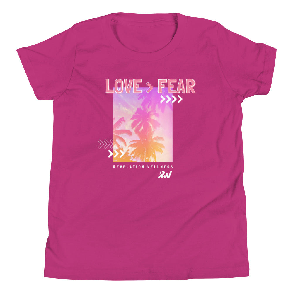 Love > Fear Youth Tee